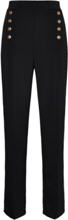 Trousers Penny Bottoms Trousers Straight Leg Black Lindex