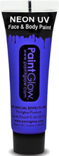 Neon UV/Blacklight Face & Body Paint 10 ml - Neon Blå