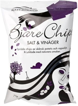 Bjäre Chips Salt och Vinäger - 200 gram