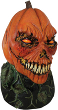 Pumpkin Horror - Heltäckande Lyx Latex Mask