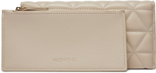 Stor damplånbok Valentino Carnaby VPS7LO216 Ecru 991