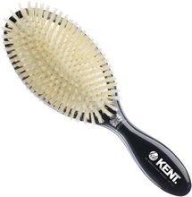 Kent Brushes Classic Shine Large Soft White Pure Bristle Hairbrus