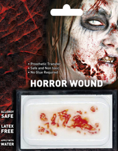 Dead Flesh Horror FX Sår Specialeffekt Fri från Latex