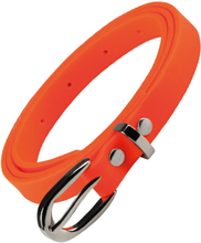 Neon Orange 80-Tals Bälte 100 cm