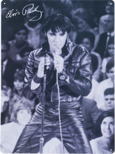 Elvis Presley in Concert Metallskylt 30 x 40 cm