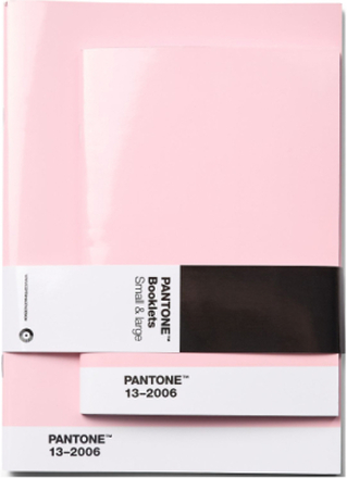 Pant Booklets Set Of 2 Dotted Home Decoration Office Material Calendars & Notebooks Pink PANT