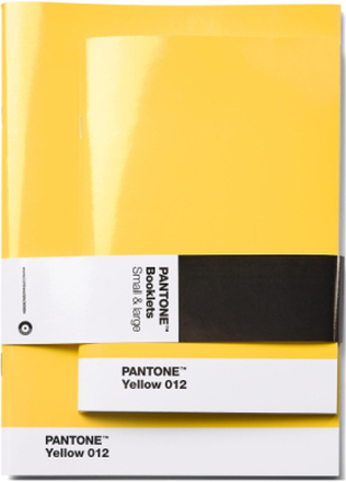 Pant Booklets Set Of 2 Dotted Home Decoration Office Material Calendars & Notebooks Yellow PANT