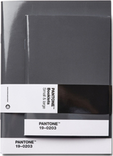 Pant Booklets Set Of 2 Dotted Home Decoration Office Material Calendars & Notebooks Grey PANT