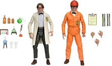 TMNT II: The Secret of the Ooze Action Figure 2-Pack Lab Coat Professor Perry and Hazmat Suit Professor Perry 18 cm