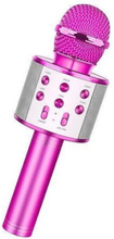 Karaoke mikrofon med högtalare Rosa / Cerise