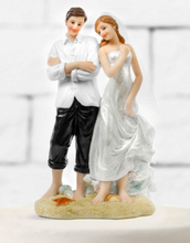 Strandbröllop - Tårttopp 15 cm