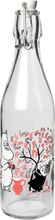 Muurla - Mummi glassflaske med patentkork 0,5L Bær