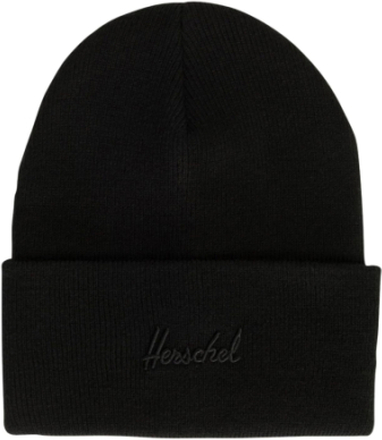 Herschel Supply Co. Aden Beanie warme Winter-Mütze kuscheliger Strick-Beanie 1114-0001 Schwarz