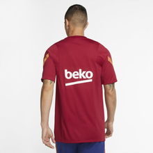 F.C. Barcelona Strike Men's Short-Sleeve Football Top - Red
