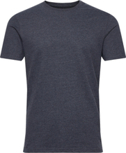 Sdrock Ss Tops T-Kortærmet Skjorte Navy Solid