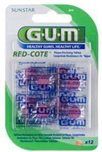 GUM Red Cote färgtabletter 12 st