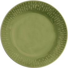 Confetti Pasta Plate W/Relief 1 Pcs Giftbox Home Tableware Plates Pasta Plates Green Aida