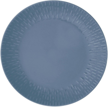 Confetti Lunch Plate W/Relief 1 Pcs . Giftbox Home Tableware Plates Small Plates Blue Aida