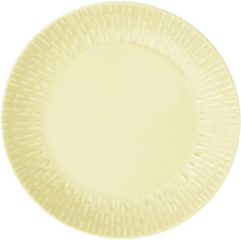 Confetti Lunch Plate W/Relief 1 Pcs . Giftbox Home Tableware Plates Small Plates Yellow Aida