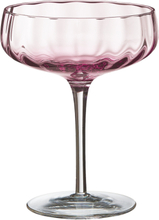 Søholm Sonja – Champagne/Cocktail Glass Home Tableware Glass Champagne Glass Pink Aida