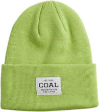 Coal The uniform Beanie kuschelige Winter-Mütze warme Kopfbedeckung mit Logo-Patch 2202072-ACG Grün