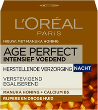 L'Oréal Paris Age Perfect Intensief Voedend Nachtcreme-Manuka Honing- 50ml
