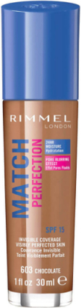 Rimmel Match Perfection SPF 20 603 Chocolate 30 ml
