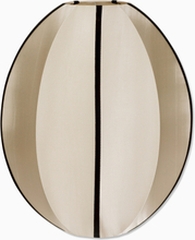 Taklampa silk Oval 35x40 cm classic