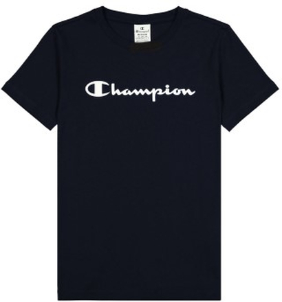 Champion American Classics Crewneck T-shirt W Marine Baumwolle X-Large Damen
