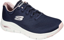 Skechers Womens Arch Fit Sunny Outlook Navy Pink