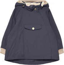 Matwai Fleece Lined Spring Jacket. Grs Outerwear Jackets & Coats Anoraks Blue Mini A Ture