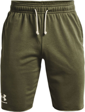 Ua Rival Terry Short Sport Shorts Sweat Shorts Green Under Armour