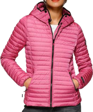 Superdry Core Down Damen Daunen-Jacke mit Kapuze 40161319 Pink