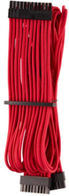 Corsair Premium Individually Sleeved ATX 24-pin, Type 4 (Generation 4), RED