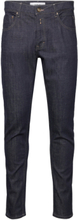 Mickym Trousers Slim Tapered Aged Bottoms Jeans Slim Blue Replay