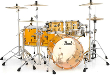 Pearl Crystal Beat 22x16 Bass Drum Tangerine Glass