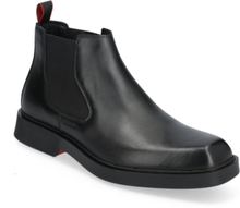 Iker_Cheb_Plt Designers Boots Chelsea Boots Black HUGO