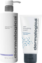 Dermalogica Skin Smoothing Cream & UltraCalming Cleanser Day Cream 100 ml + Cleanser 500 ml