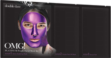 OMG! Double Dare Platinum Purple Facial Mask 1 pcs