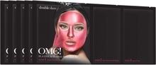 OMG! Double Dare Platinum Hot Pink Facial Mask 5 pcs