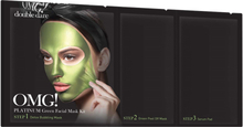 OMG! Double Dare Platinum Green Facial Mask 1 pcs