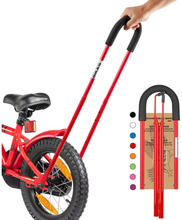 PROMETHEUS BICYCLES ® Skubbestang til børnecykel, rød