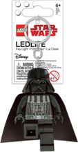 Darth Vader Key Chain W/Led Light, Hangtag Accessories Bags Bag Tags Black Star Wars