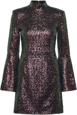 Sequin Mini Dress Designers Short Dress Multi/patterned Karl Lagerfeld