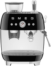 Smeg - Espressomaskin EGF03 2,4L m/kaffekvern svart