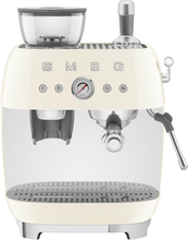 Smeg - Espressomaskin EGF03 2,4L m/kaffekvern krem