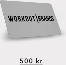 Workout Brands Presentkort Workout Brands 500,00 kr Presentkort