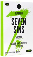 Seven Sins - Master - Aphrodisiac for Men - 15 softgels