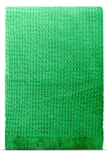 Throw Stockholm Home Textiles Cushions & Blankets Blankets & Throws Green RUG SOLID