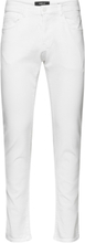 Grover Trousers Straight Bottoms Jeans Skinny White Replay